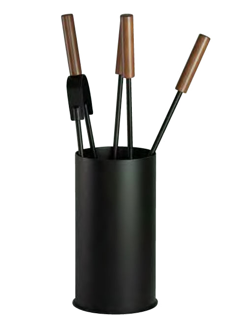 Serviteur de cheminée (fer noir – bois ou inox) – Les outils essentiels pour gérer votre feu au quotidien