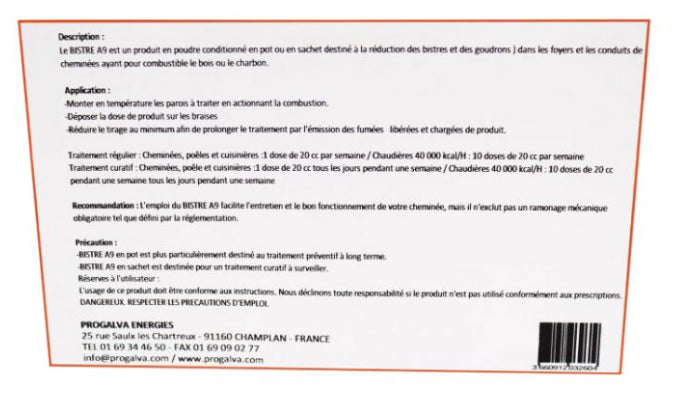 Bistre A9 – La solution simple utilisée par votre professionnel